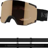 Salomon Skibril Unisex S/View Access Black Tonic Orange
