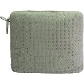 Yumeko Toilettas Mousseline Katoen L Groen - Eco, Bio & Fairtrade