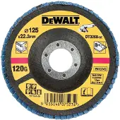 Dewalt Accessoires Lamellen schuurschijf gebogen, Ø125mm, K120 - DT3268-QZ - 10 stuks - DT3268-QZ