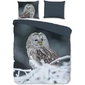 Good Morning Dekbedovertrek Katoen Bennie - grey 240x200/220cm