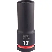 Milwaukee slagdop Shockwave 1/2 lang 17mm