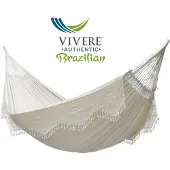 VIVERE Brazilian Cotton Hangmat - Antique Beige