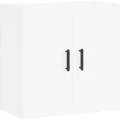 vidaXL Wandkast 60x31x60 cm bewerkt hout wit