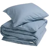 Yumeko Dekbedovertrek set Flanel 140x220 Blauw - Eco, Bio & Fairtrade