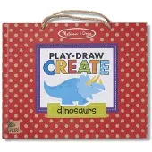 Melissa & Doug Play, Draw, Create - Dinosaurs