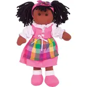 Bigjigs Zachte Knuffelpop Jess - 28 cm