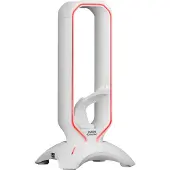 Mars Gaming Halter voor gaming-hoofdtelefoon MHHPROW RGB, USB 3.0, wit