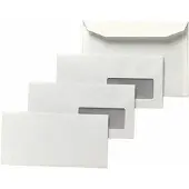 GPV Enveloppen, DA, 115 x 225 mm, wit, met 2 vensters