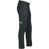 Lundhags Fulu Cargo Stretch Hybrid Pant, wandelbroek, heren, zwart