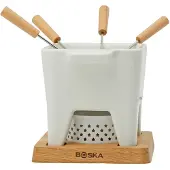 Boska Tapas Fondueset Bianco L - Fondueset - Mag in vaatwasser en magnetron - 600 ml