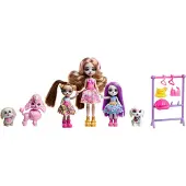 Mattel Enchantimals Glam Party HNV26, Fashionpopp, Vrouwen, 4 jaar, Jongen/Meisje, 220 mm, Meerkleurig