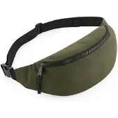 Bagbase Heuptas/fanny pack legergroen met verstelbare band - Heuptassen