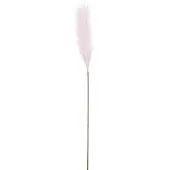 Mica Decorations pluimgras losse steel/tak - lila paars - 104 cm - decoratie kunst pluimen - Kunsttakken