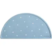 Mushie Siliconen placemat, White Madeliefje