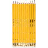Bruynzeel Potlood Bruynzeel 1705K Burotek HB met gum | 12 stuks