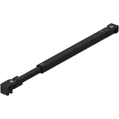 Guido Gusto Stabilisatiestang hoek 45 graden 73-120cm mat zwart