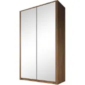 Meubella Kledingkast Malibu - Eiken - 113 cm - Garderobekast