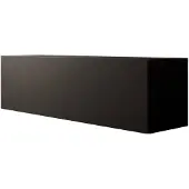 Meubella TV-Meubel mat zwart zwevend 140x38x40cm