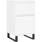 vidaXL Dressoir 40x35x70 cm bewerkt hout wit