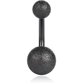 LGT JWLS Navelpiercing Matte afwerking - Zwart