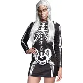 Boland - Kostuum Skeleton babe (M) - Volwassenen - Skelet - Halloween verkleedkleding - Horror - Skelet