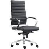 Sedero Bureaustoel Granada Zwart - 100% leder