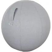 Sedero Ergonomische zitbal - 65 cm - Lichtgrijs