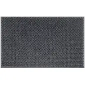 Tragar deurmat van volledig rubber met antislip 40 x 60 cm grijs