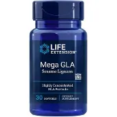 Life Extension - Mega GLA met Sesamlignanen - 30 softgels