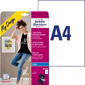 Avery Dennison Avery Zweckform My Design T-Shirt Transfer for Dark Textiles - papier transferts sur T-shirt - 8 feuille(s)