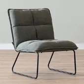 Bronx Scandinavische fauteuil Joran groen