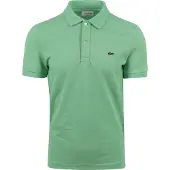 Lacoste Slim Fit Polo shirt Korte mouw groen