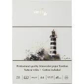 Smiltainis Aquarelblok Professional A4 250gr 10 vel