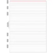 Chronoplan Liniertes Blatt