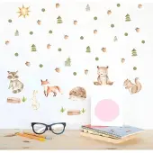 Tofok Muursticker Tofok Deursticker kinderkamer babykamer muurdecoratie Jongens & Meisjes