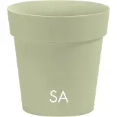 Nicoli Bloempot Buiten Rond Arke 26cm SALIEGROEN