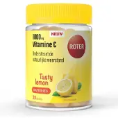 Roter 3x Vitamine C Gummies Tasty Lemon 30 Stuks