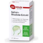 Dr. Wolz Saffraan Rhodiola Rosavin Extract |Hoogwaardig Duitse Supplement | Depressie