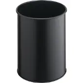 Durable papiermand gesloten metaal zwart