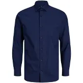 Jack & Jones Overhemd 'JPRBLAParker' navy