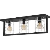 Eglo Plafondlamp JUBILY, zwart verzinkt, E27, 3x40W, lengte: 77 cm, breedte: 19 cm, hoogte: 25,5 cm, dimbaar