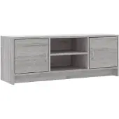 Super Merchant Tv-meubel 102x30x37,5 cm bewerkt hout grijs sonoma eikenkleurig