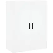 vidaXL Bovenkast 69,5x34x90 cm wit