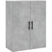 vidaXL Bovenkast 69,5x34x90 cm betongrijs