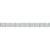 vidaXL Draadgaashek met flens 2x25 m groen