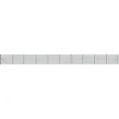 vidaXL Draadgaashek met flens 1,6x25 m groen