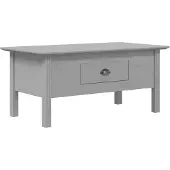 Super Merchant Salontafel BODO 100x55x46 cm massief grenenhout grijs
