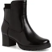 Jana Damenschuhe Stiefeletten Schwarz Freizeit