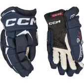 CCM Jetspeed Ft6 Ijshockeyhandschoenen Jr Navy/wit 10