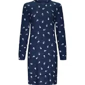Rebelle Fleece nachthemd blauw Hayley - Blauw - Maat - 36